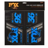 Fox Racing Shox Heritage Blue Stickers Kit
