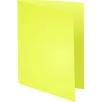 Exacompta Super Dossiermap A4 Kanariegeel Karton 160 g/m² 500 Stuks
