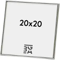Walther design WD220S Wissellijst Papierformaat: 20 x 20 cm (b x h) 20 cm x 20 cm Zilver