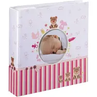 Hama Baby slip-in/memo album Moni 10x15/200 roos