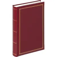 Walther design ME-140-R Monza - Memo insteekalbum - Formaat 24 x 33 cm - 300 foto's 10 x 15 cm - Rood