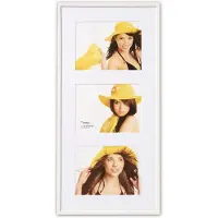 Your Decoration Fotolijst Drieluik - Fotomaat 18x13cm - Wit- Kunststof - New Lifestyle