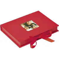 Walther design FB-112-R Fun - Foto bewaardoos - Formaat 20 x 15 x 3 cm - 70 Foto's 13 x 18 cm - Rood