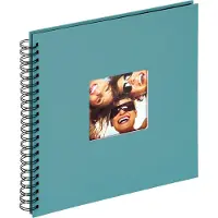 Walther design SA-110-K Fun - Spiraal album - Formaat 30 x 30 cm - Petrol