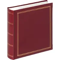 Walther design ME-138-R Monza - Memo insteekalbum - 200 foto's 10 x 15 cm - Rood