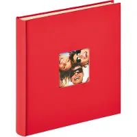 Walther design SK-110-R Fotoalbum (b x h) 33 cm x 33.5 cm Rood 50 bladzijden