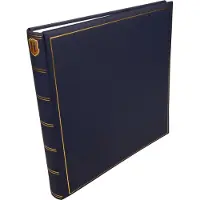 Henzo CHAMPAGNE blauw 35x35 70 witte pagina's 1019807