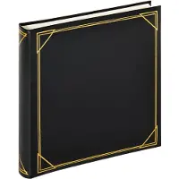 Walther design MX-200-B Standard - Classic album - Formaat 30 x 30 cm - 100 witte pagina's - Zwart