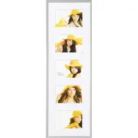 Walther design New Lifestyle - Kunststof galerij - Fotoformaat 5 x 10x15 cm - Zilver