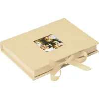 Walther design FB-112-H Fun - Foto bewaardoos - Formaat 20 x 15 x 3 cm - 70 Foto's 13 x 18 cm - Crème
