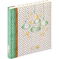 Walther design UK-209 Little Wonder - Babyalbum - Formaat 28 x 30,5 cm - Crème/Groen