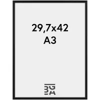 Walther design Chair - Fotolijst - Fotoformaat 29,7x42 cm (DIN A3) - zwart