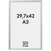 Walther design Chair - Fotolijst - Fotoformaat 29,7x42 cm (DIN A3) - zilver