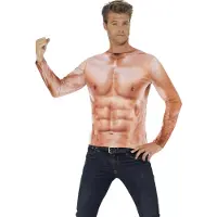 Vegaoo Smiffys - Shirt - Bodybuilder - Mt L