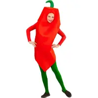 Widmann Rode Peper Paprika Kostuum