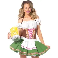 Widmann Sexy beiers kostuum voor vrouwen - Verkleedkleding - Small