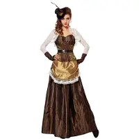 E-Carnavalskleding.nl Steampunk jurk voor dames