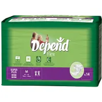 Depend Flex Super Plus Medium