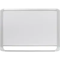 BI-Office MasterVision emaille whiteboard met lichtgrijze kader ft 90 x 60 cm