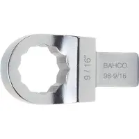 Bahco Insteekringsleutel | rechthoekige aansluiting 9x12 mm | 5/8" - 98-5/8