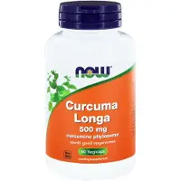 Now Curcuma Longa 500mg (Curcumine Phytosome) (60 capsules)