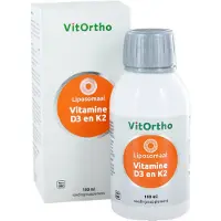 Vitortho Vitamine D3 en K2 liposomaal (100 ml)
