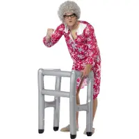 Smiffys Opblaasbare Rollator / Looprekje | Abraham of Sarah