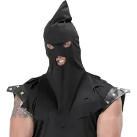 Widmann Beulen masker zwart bivak muts