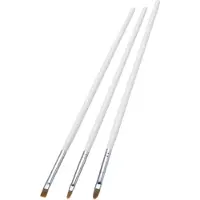 Smiffys - Essentials Make-up kwast - Wit