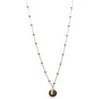 Karma Ketting Dots Disc Goud