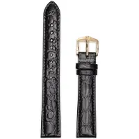 Hirsch Strap Crocograin M 12302850-1-12 (Bandbreedte: 12 mm)