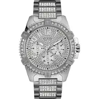 GUESS Analoog horloge 'Frontier' zilver