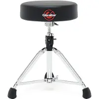 Gibraltar 9000 Series Throne Round Seat Black