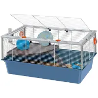 Ferplast Hamsterkooi Criceti Blauw 78 X 48 X 39 Cm
