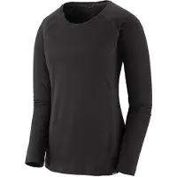 Patagonia - Women's Cap Midweight Crew - Synthetisch ondergoed L, zwart