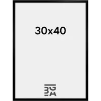 Walther design KV040B Wissellijst Papierformaat: 30 x 40 cm (b x h) 30 cm x 40 cm Zwart