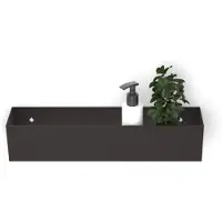 Looox Colour shelf box Special BoX rechthoek 30x10x10cm antraciet cshbox30a