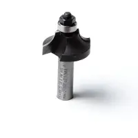 Bouwsales Trasco HM kwartrondfrees inclusief lager A19 radius 8mm x schacht 8mm