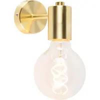 QAZQA Art deco wandlamp goud kantelbaar - Facil