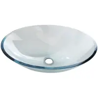 Sapho Mendoza glazen waskom 52x37,5x13,5cm transparant