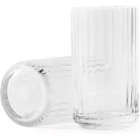 Lyngby Porcelæn Lyngby vaas glas transparant 12 cm.
