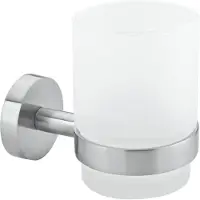 TESA 40312-00000-00 MOON Tandenborstelbeker Lijm Zilver, Wit (gesatineerd)