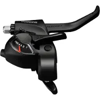 Shimano Versteller (rechts) met remhendel 7 speed ST-EF41 - zwart