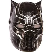 Rubies Rubie's Verkleedmasker Black Panther Avengers Zwart One-size