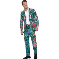 Smiffys Tropisch Flamingo Hawaii - Man