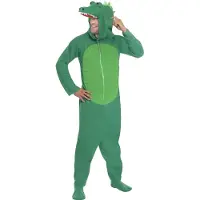 Smiffys Krokodillen pak | Onesie | Krokodil kostuum - Verkleedkleding maat M