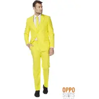 Opposuits Yellow Fellow Kostuum | Geel | Maat 46