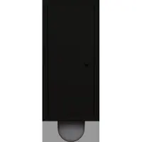 Etsero Brush-up inbouw toiletborstel mat zwart
