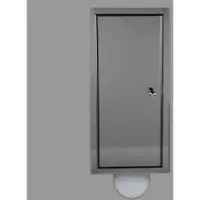 Etsero Brush-up inbouw toiletborstel RVS gepolijst