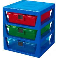 LEGO Transparant blauw ladenblok